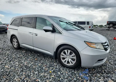 2015 Honda Odyssey Exl from USA, damaged, VIN 5FNRL5H66FB013866